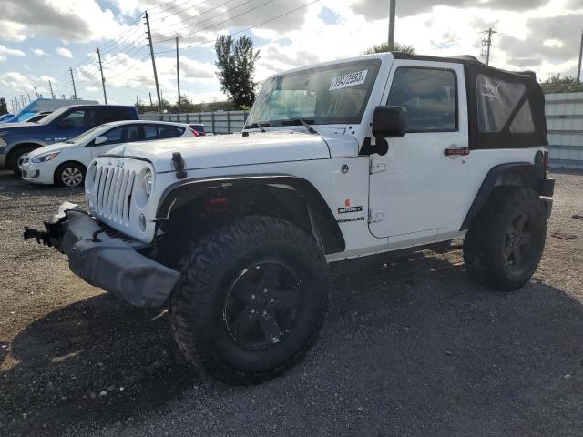 1C4AJWAG5HL732764 - 2017 JEEP WRANGLER S WHITE photo 1