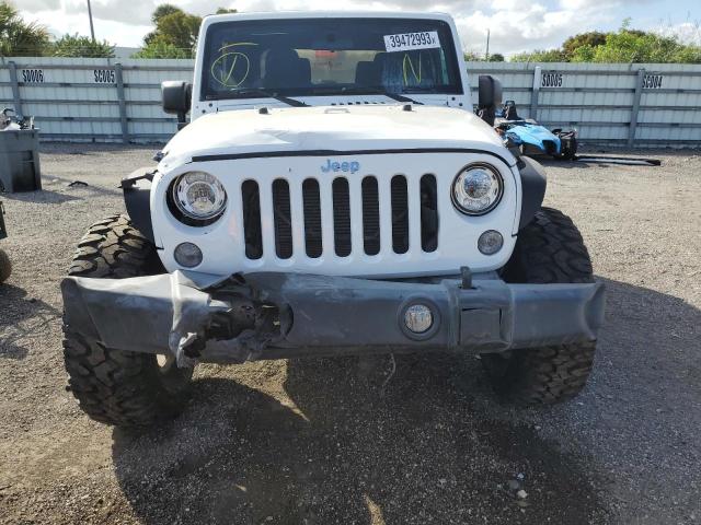 1C4AJWAG5HL732764 - 2017 JEEP WRANGLER S WHITE photo 5