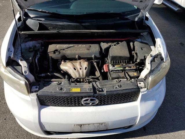 JTLKE50E481026419 - 2008 TOYOTA SCION XB Weiß Foto 11