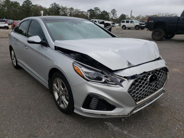 5NPE34AF4KH810017 - 2019 HYUNDAI SONATA LIM SILVER photo 1