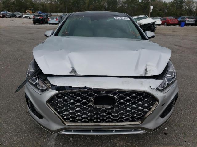 5NPE34AF4KH810017 - 2019 HYUNDAI SONATA LIM SILVER photo 9