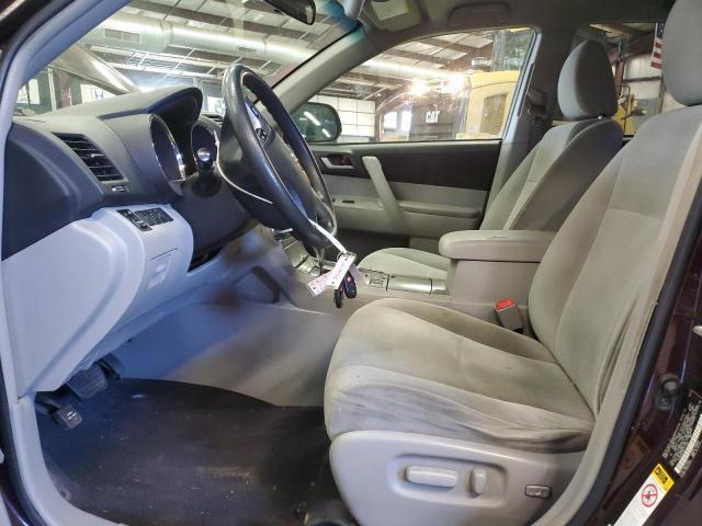 5TDBK3EH9CS111439 - 2012 TOYOTA HIGHLANDER Бордовый фото 7