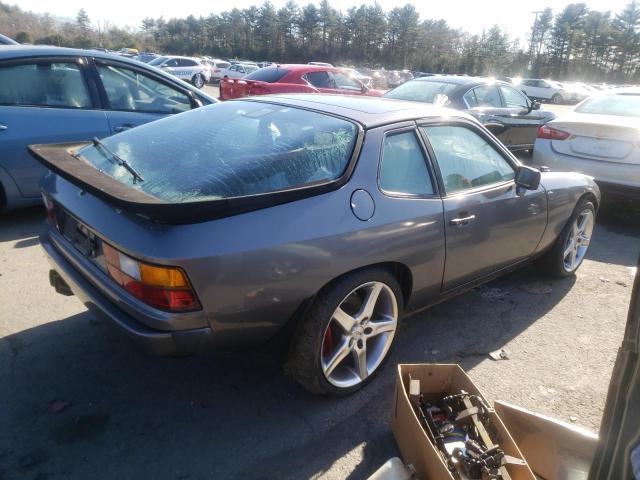 WP0AA0920HN455743 - 1987 PORSCHE 924 S GRAY photo 3