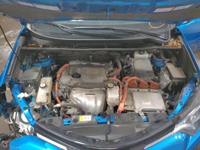 JTMRJREV7HD135333 - 2017 TOYOTA RAV4 HV LE BLUE photo 7