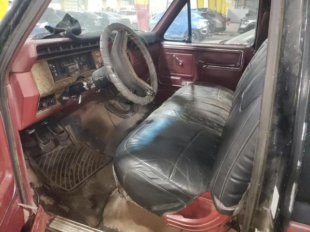 1FTHF25Y8GPA72044 - 1986 FORD F250 TWO TONE photo 7