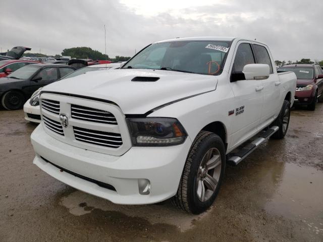 1C6RR7MT5FS697311 - 2015 RAM 1500 SPORT WHITE photo 2