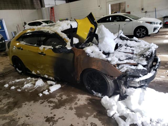 SHHFK7H48HU209616 - 2017 HONDA CIVIC SPOR 黄色 照片 4