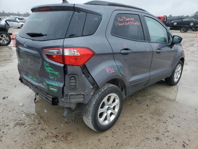 MAJ3S2GE8LC369721 - 2020 FORD ECOSPORT S GRAY photo 3