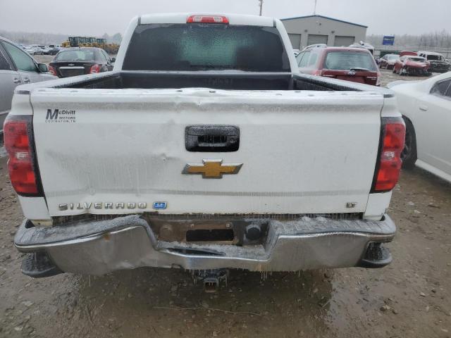 3GCUKRER4JG386216 - 2018 CHEVROLET SILVERADO WHITE photo 6