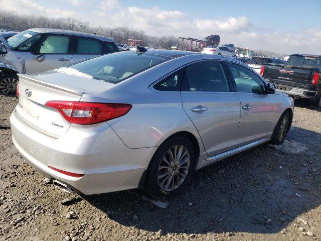 5NPE34AF1FH078824 - 2015 HYUNDAI SONATA SPO SILVER photo 3