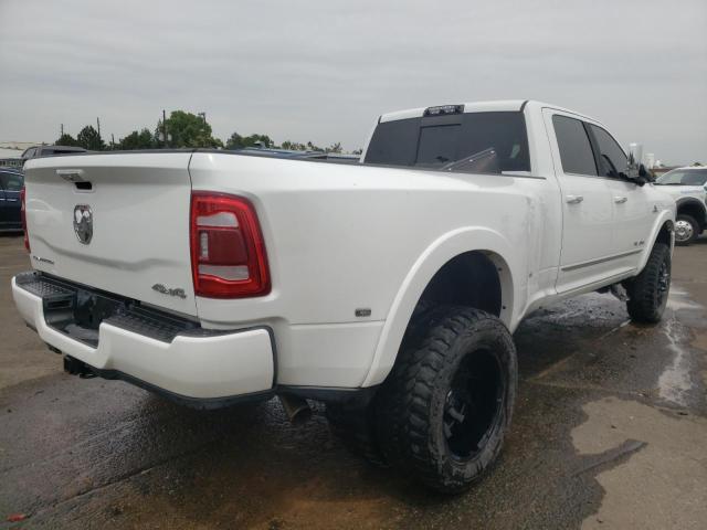 3C63RRRL6KG536607 - 2019 RAM 3500 LIMIT WHITE photo 4