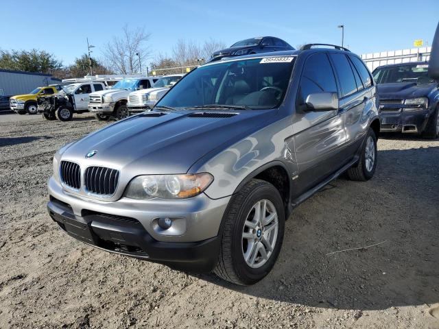 5UXFA13536LY28831 - 2006 BMW X5 3.0I GRAY photo 1