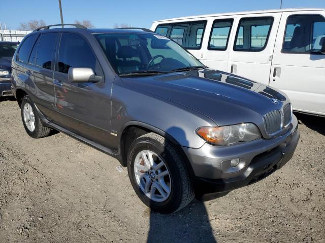 5UXFA13536LY28831 - 2006 BMW X5 3.0I GRAY photo 4