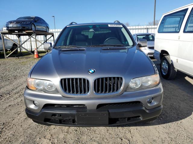 5UXFA13536LY28831 - 2006 BMW X5 3.0I GRAY photo 5
