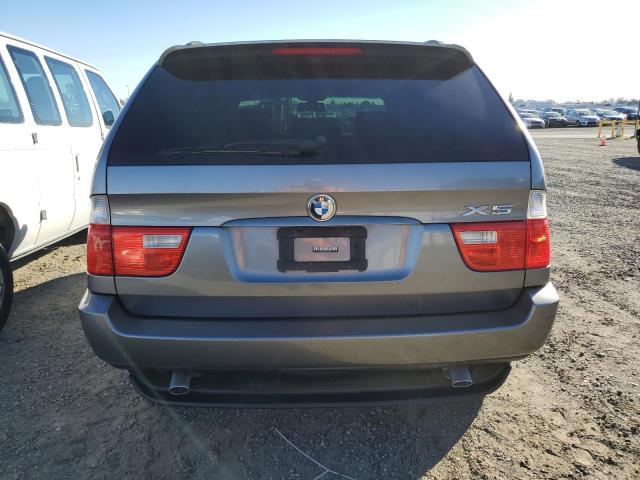 5UXFA13536LY28831 - 2006 BMW X5 3.0I GRAY photo 6