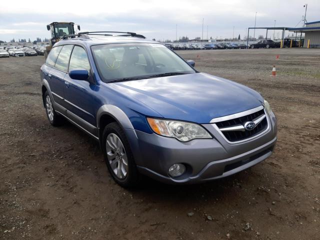 4S4BP62C787357172 - 2008 SUBARU OUTBACK 2. BLUE photo 4