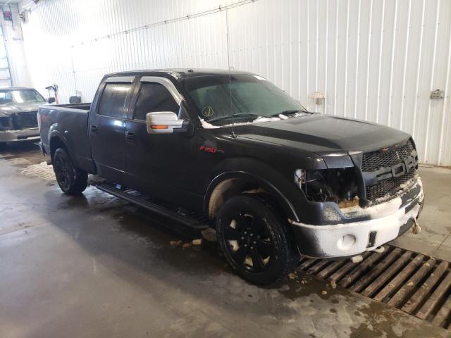 1FTFW1ET8EFC37521 - 2014 FORD F150 SUPER BLACK photo 4