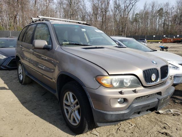 5UXFA13564LU33068 - 2004 BMW X5 3.0I BROWN photo 1