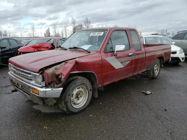 JT4VN93G3K0005037 - 1989 TOYOTA PICKUP 1/2 MAROON photo 1