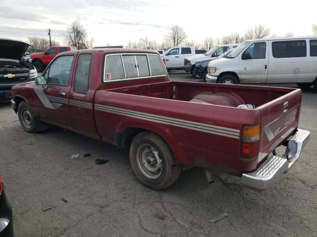 JT4VN93G3K0005037 - 1989 TOYOTA PICKUP 1/2 MAROON photo 2