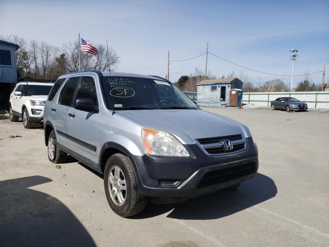 SHSRD78804U212296 - 2004 HONDA CRV SILVER photo 1