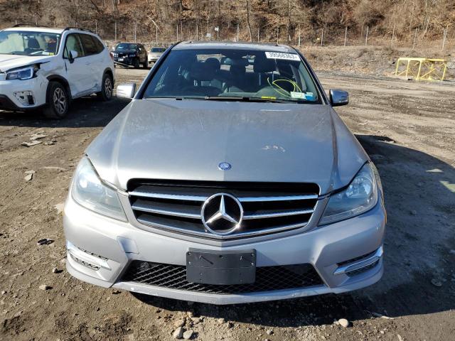 WDDGF8AB9ER311673 - 2014 MERCEDES-BENZ C 300 4MAT SILVER photo 5