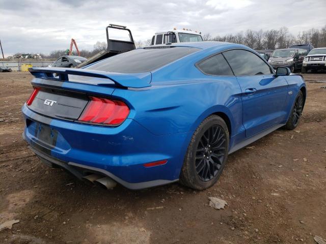 1FA6P8CF8L5102678 - 2020 FORD MUSTANG GT BLUE photo 4