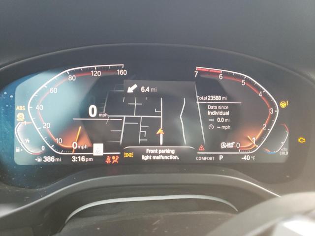 5UXTY3C09LLU69897 - 2020 BMW X3 SDRIVE3 WHITE photo 9