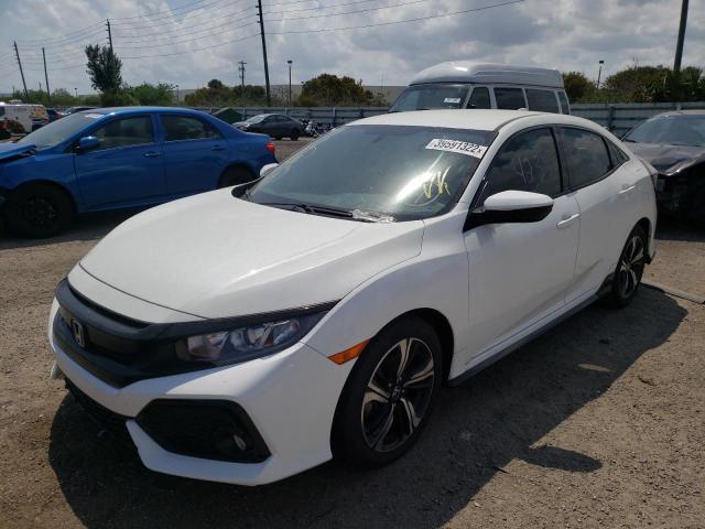 SHHFK7H47JU210195 - 2018 HONDA CIVIC SPOR WHITE photo 2