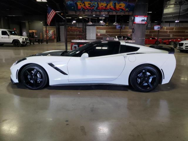 1G1YA2D75F5102045 - 2015 CHEVROLET CORVETTE S WHITE photo 3