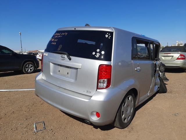 JTLZE4FE2B1132424 - 2011 TOYOTA SCION XB ვერცხლისფერი ფოტო 4