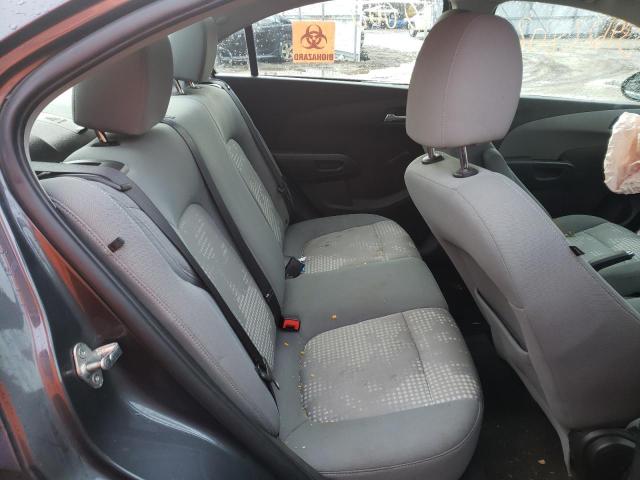 1G1JA5SH3D4206342 - 2013 CHEVROLET SONIC LS GRAY photo 6