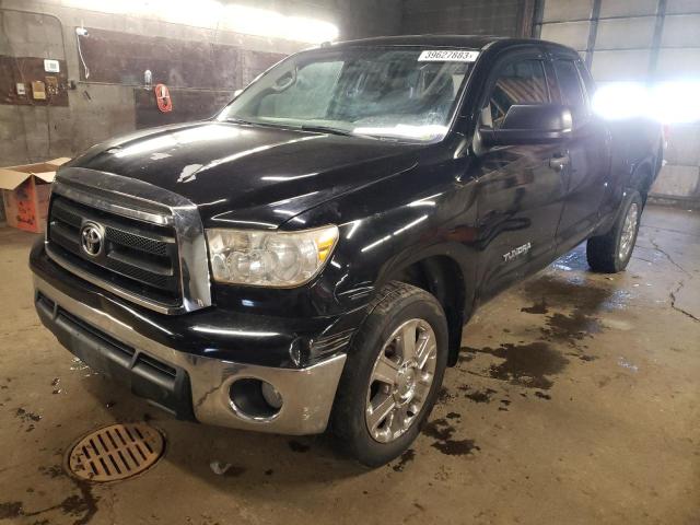 5TFUM5F10CX031344 - 2012 TOYOTA TUNDRA DOU BLACK photo 1