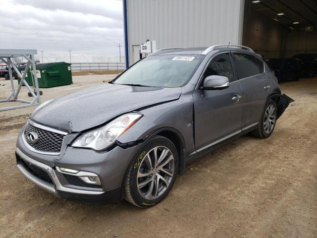 JN1BJ0RR2HM406067 - 2017 INFINITI QX50 GRAY photo 2