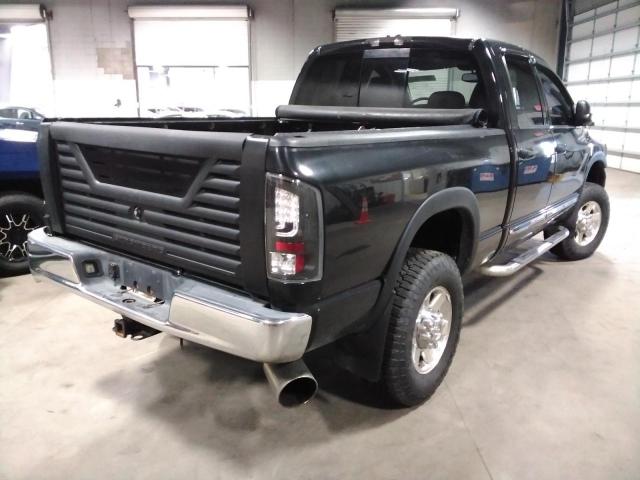 3D7KS28A78G122217 - 2008 DODGE RAM 2500 S BLACK photo 4