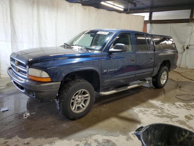 1B7GG2AN51S217937 - 2001 DODGE DAKOTA QUA BLUE photo 1