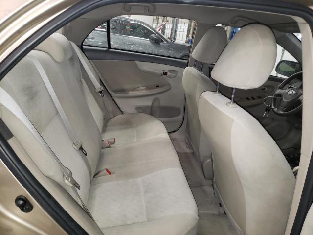 1NXBU40E19Z093693 - 2009 TOYOTA COROLLA BA BEIGE photo 10