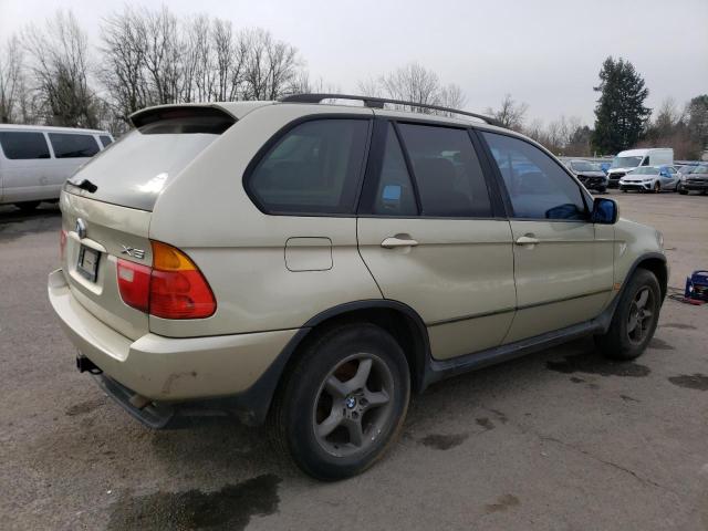 5UXFA53593LV83231 - 2003 BMW X5 3.0I GOLD photo 3