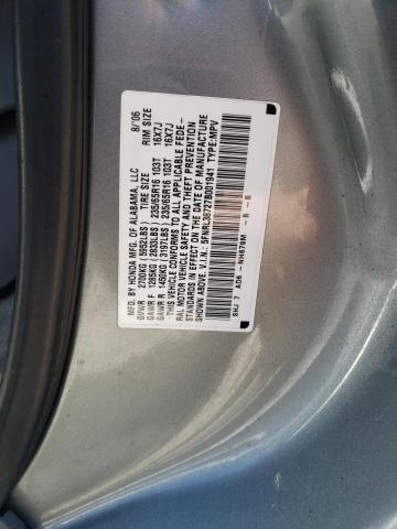 5FNRL38727B001941 - 2007 HONDA ODYSSEY EX TEAL photo 13