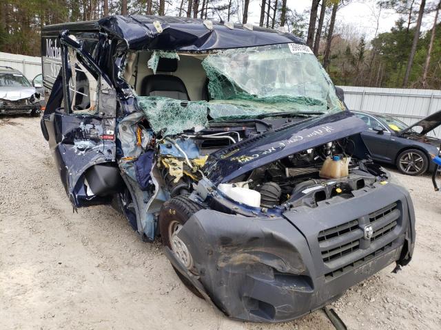 3C6TRVNG9JE150324 - 2018 RAM PROMASTER BLUE photo 1