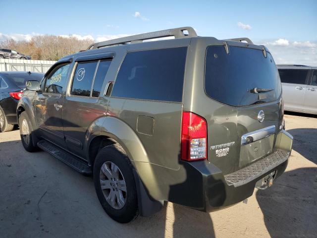 5N1AR18U25C762402 - 2005 NISSAN PATHFINDER მწვანე ფოტო 2