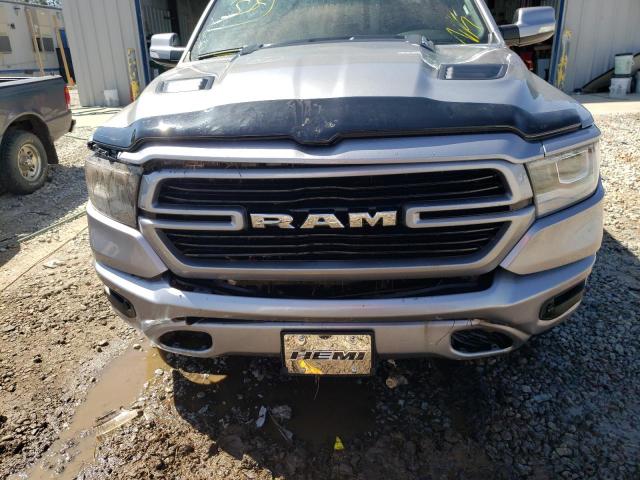 1C6SRFJT1MN810201 - 2021 RAM 1500 LARAM GRAY photo 9