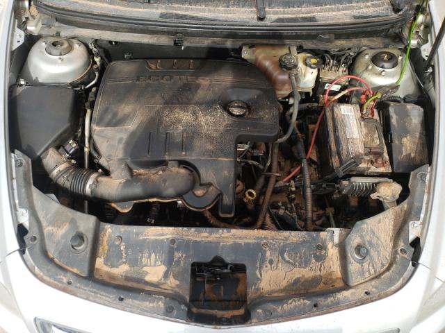 1G1ZC5EU3CF384423 - 2012 CHEVROLET MALIBU 1LT ვერცხლისფერი ფოტო 7