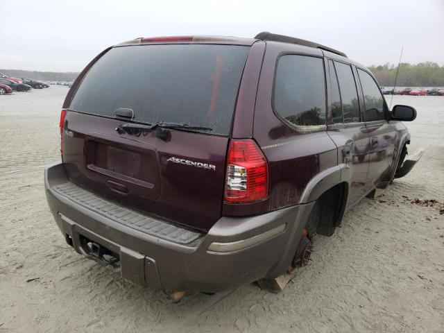 4NUDS13S572700307 - 2007 ISUZU ASCENDER S 勃艮第红 照片 4