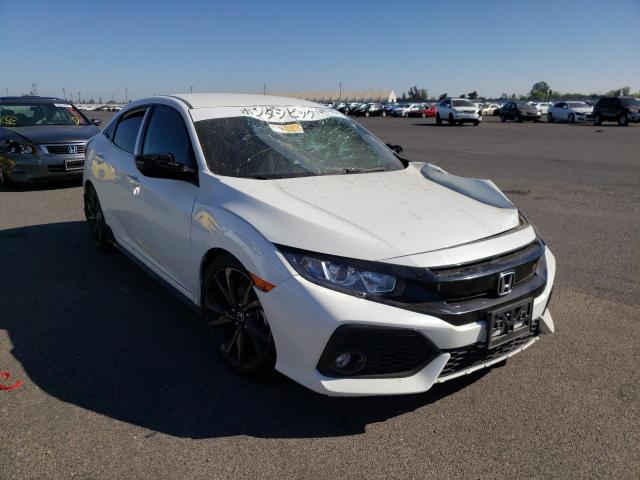 SHHFK7H48KU415624 - 2019 HONDA CIVIC SPOR WHITE photo 1