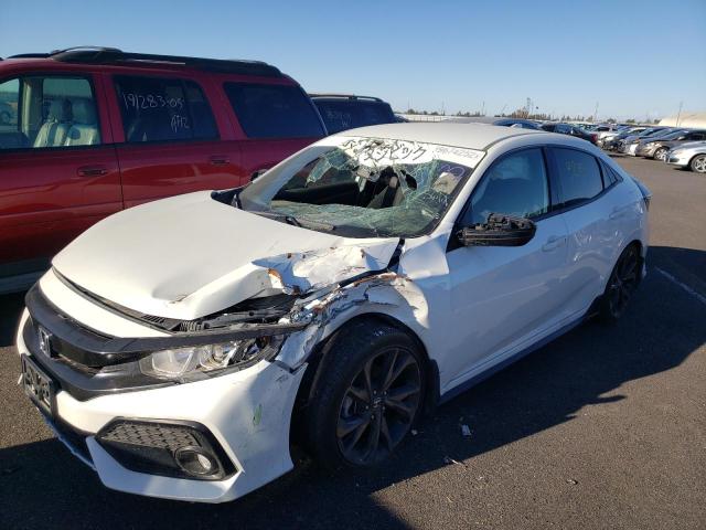 SHHFK7H48KU415624 - 2019 HONDA CIVIC SPOR WHITE photo 2