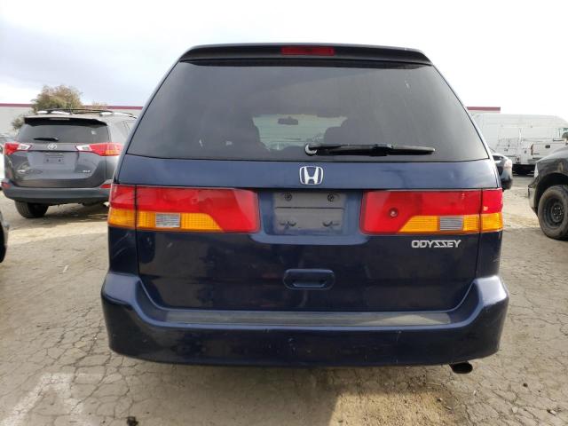 5FNRL18603B064977 - 2003 HONDA ODYSSEY EX BLUE photo 6