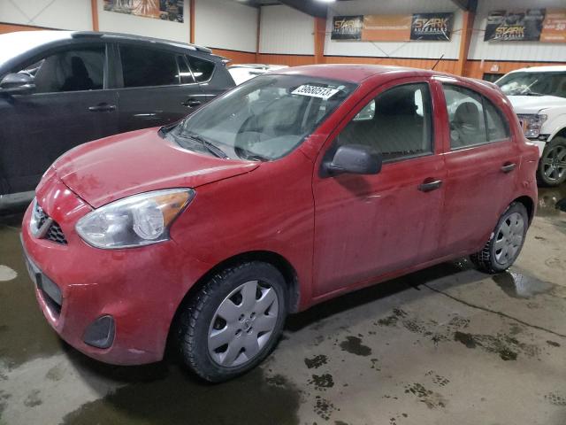 3N1CK3CP0HL236862 - 2017 NISSAN MICRA RED photo 1