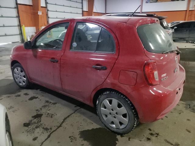 3N1CK3CP0HL236862 - 2017 NISSAN MICRA RED photo 2