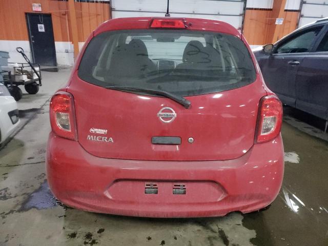 3N1CK3CP0HL236862 - 2017 NISSAN MICRA RED photo 6